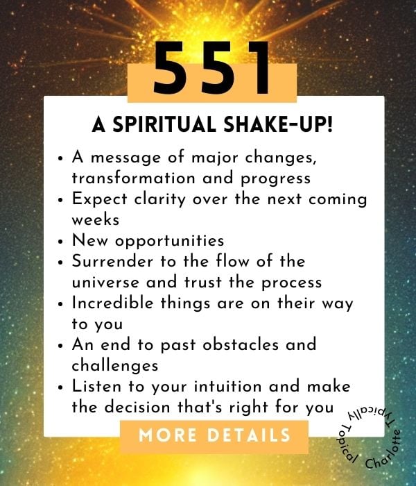 Seeing 551 Angel Number Everywhere? Heres What It Means (Easy to Understand)