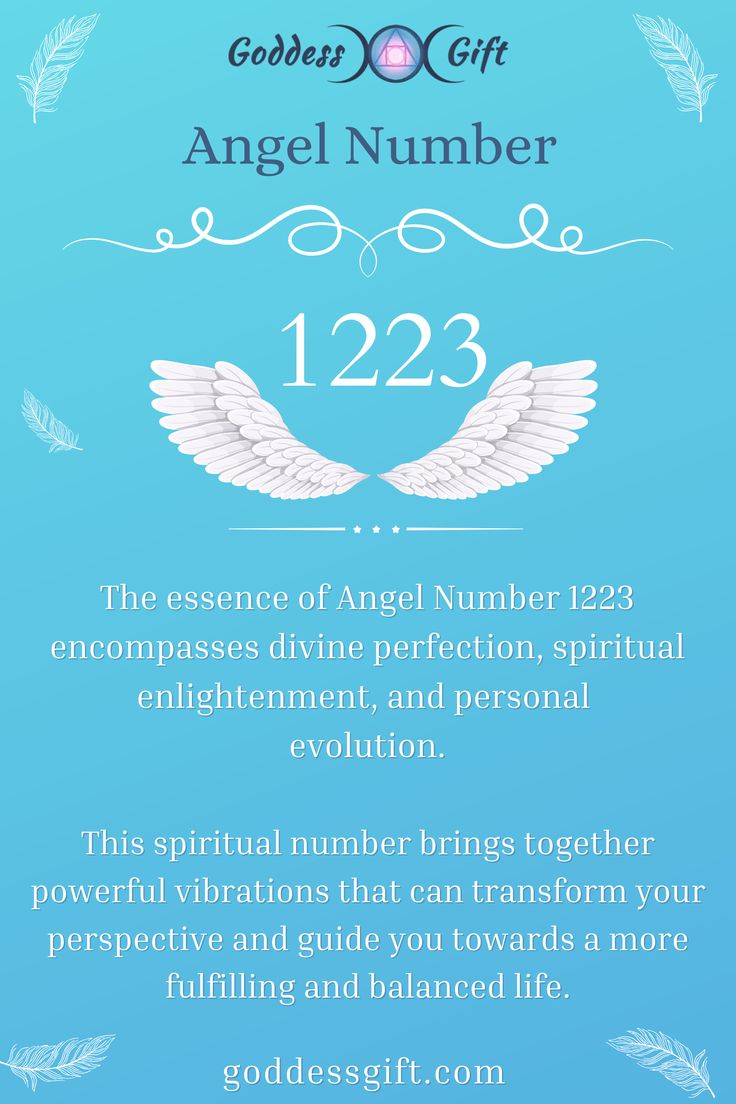 Unlocking the meaning of angel number 1223. The truth about its spiritual significance.