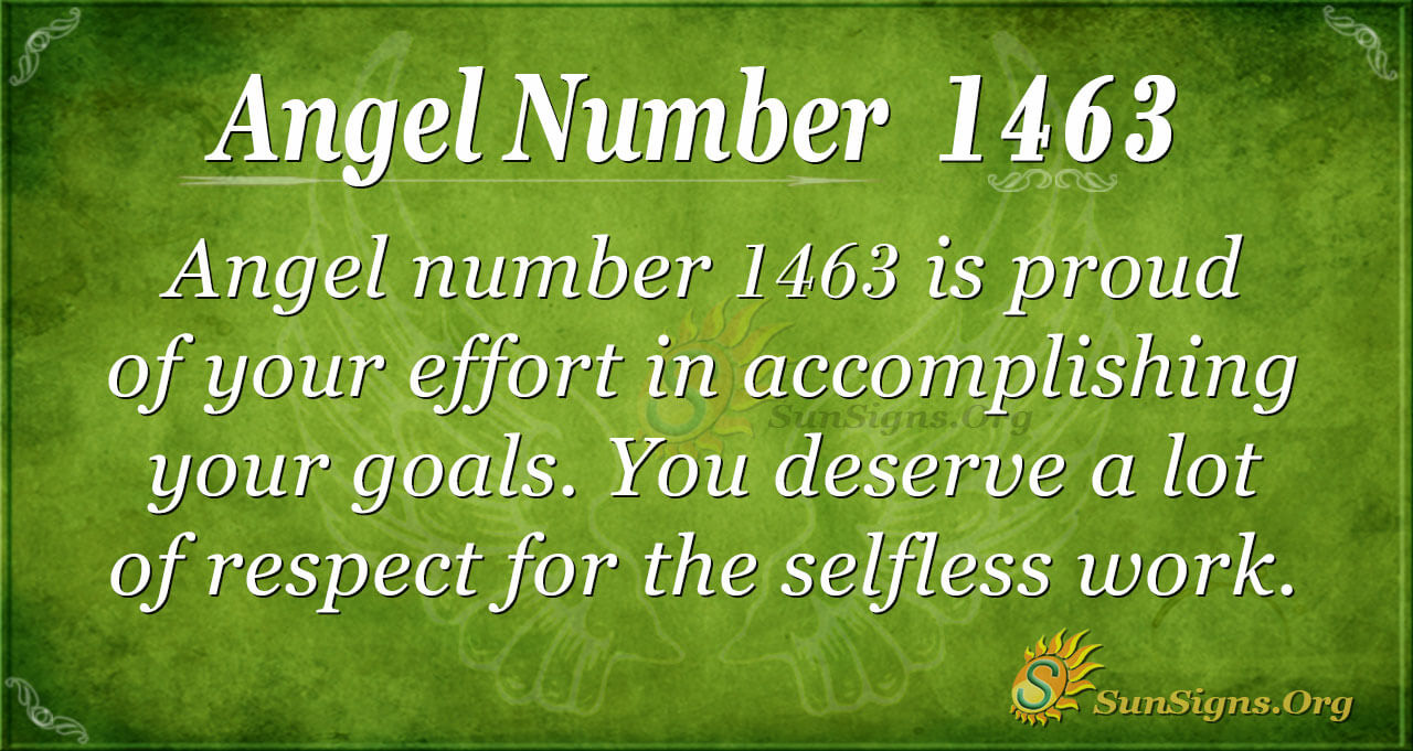 What is the meaning of the number 1463? Simple guide to understanding its significance!