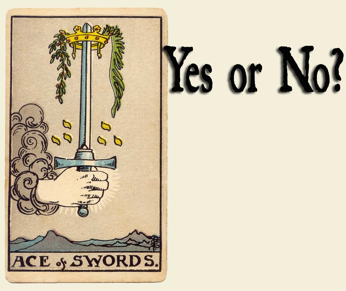 Ace of Swords: Yes or No in Love, Career, and Life