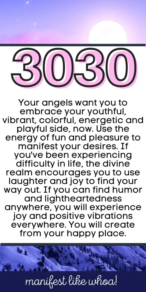 Seeing 3030 Angel Number? Heres What You Need to Know Now!