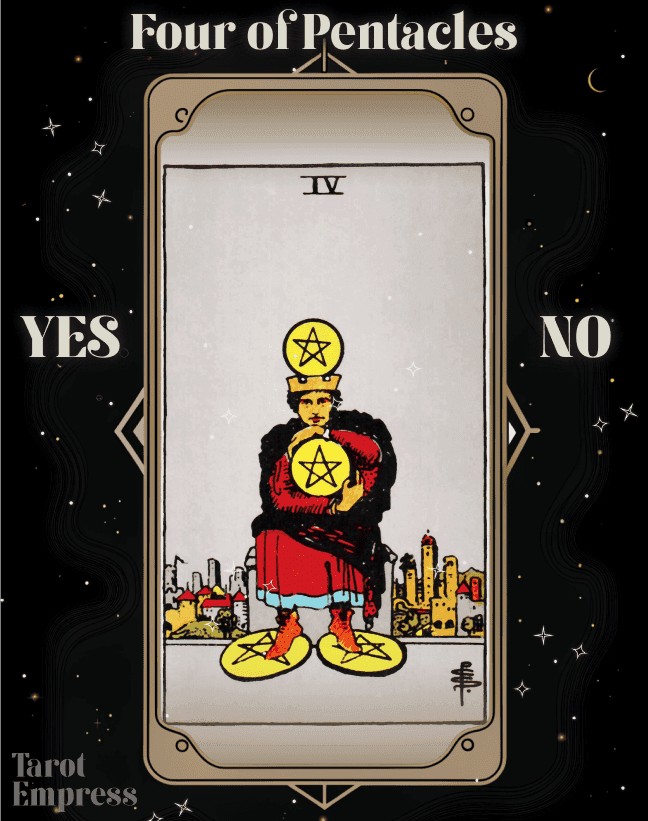 4 of Pentacles Yes or No: Find Clarity for Your Questions
