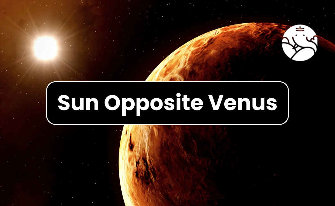 Synastry: Sun Opposite Venus. Is this aspect a love problem? Get relationship advice.
