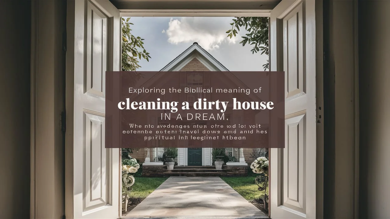 Dream of a Dirty Room Biblical Significance. Easy Guide!