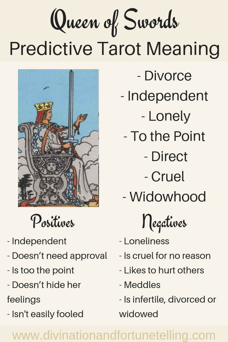 Decoding the Queen of Swords as Feelings: Love and Logic.