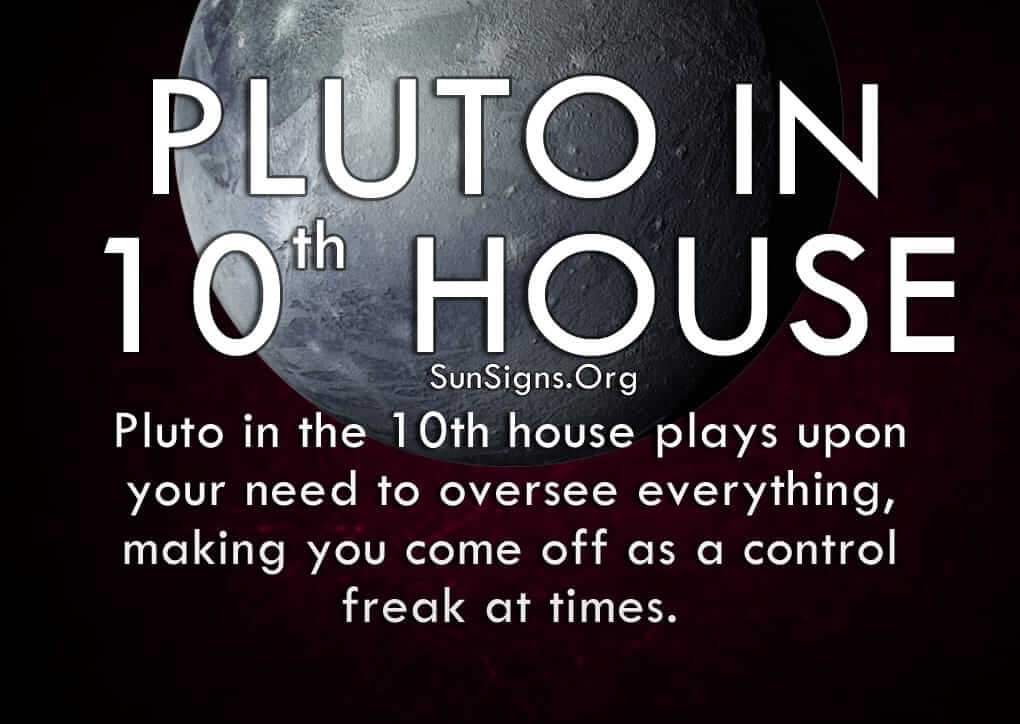 Pluto in 10th House: What Does it Mean for Your Career?