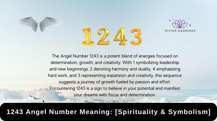 Decode 1243 Angel Number: Your Easy to Understand Guide here!