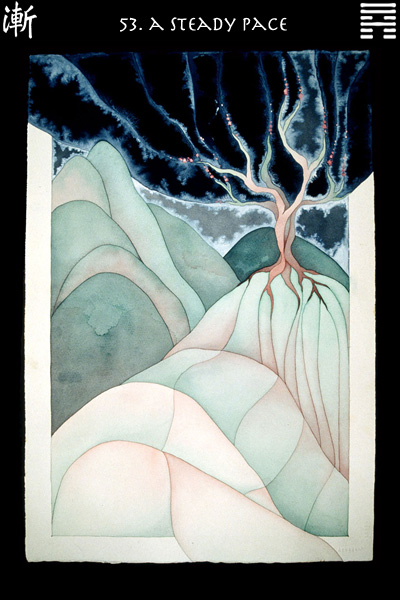 Hexagram 53 (The I Ching): Unlocking the Secrets of Gradual, steady progress.