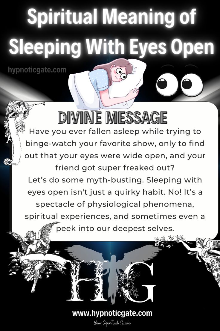 Sleeping with Eyes Open: Spiritual Meaning and What It Means?