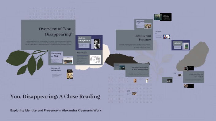 Exploring symbolism in you disappearing: Simple breakdown of key symbolic elements.