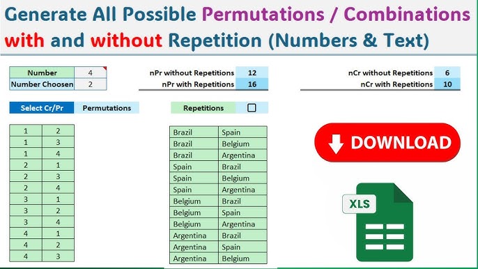 Easy! Listing all Possible Combinations, how to crack 2357 Number Possibilities!