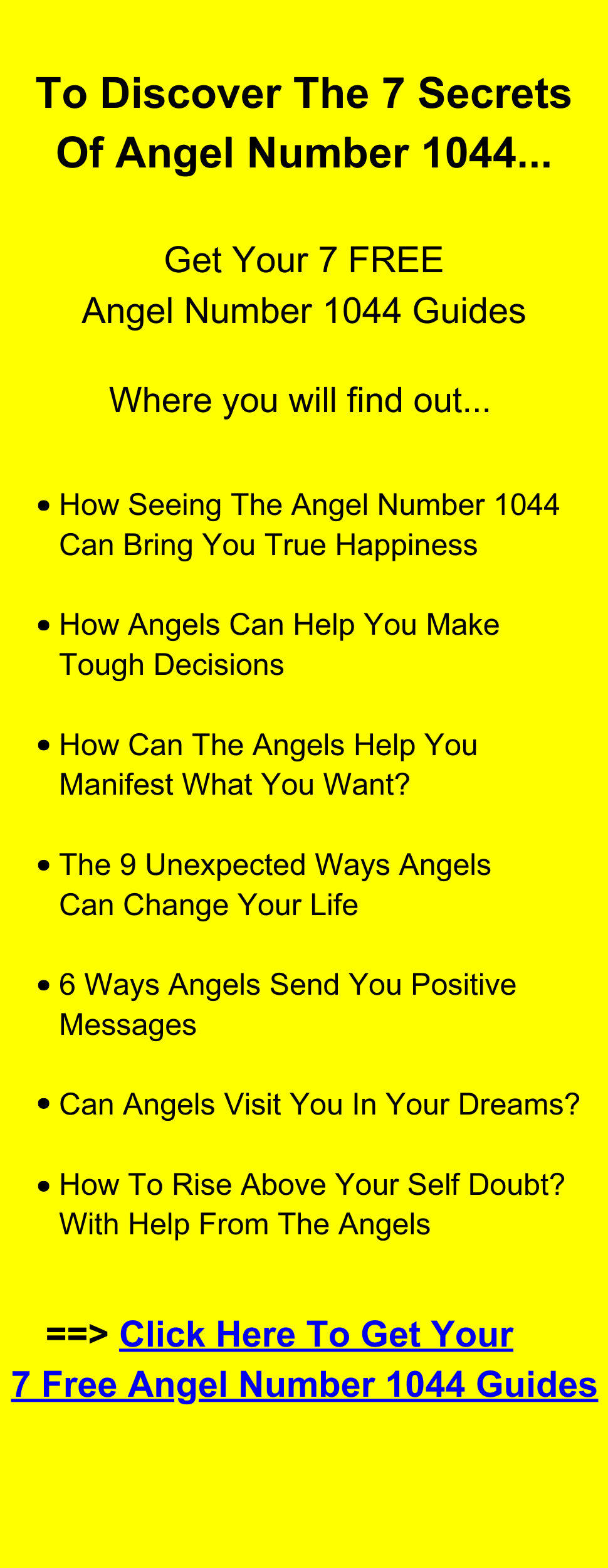 1044 Angel Number: Unlock the Hidden Messages for Your Lifes Journey