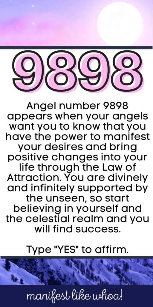 Is 9898 Angel Number Your Lucky Number? Find Out What It Means for You!