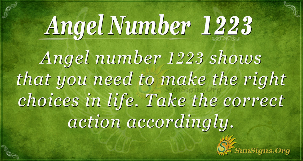 Angel Number 1223 for Beginners: The Spiritual Meaning Made Easy