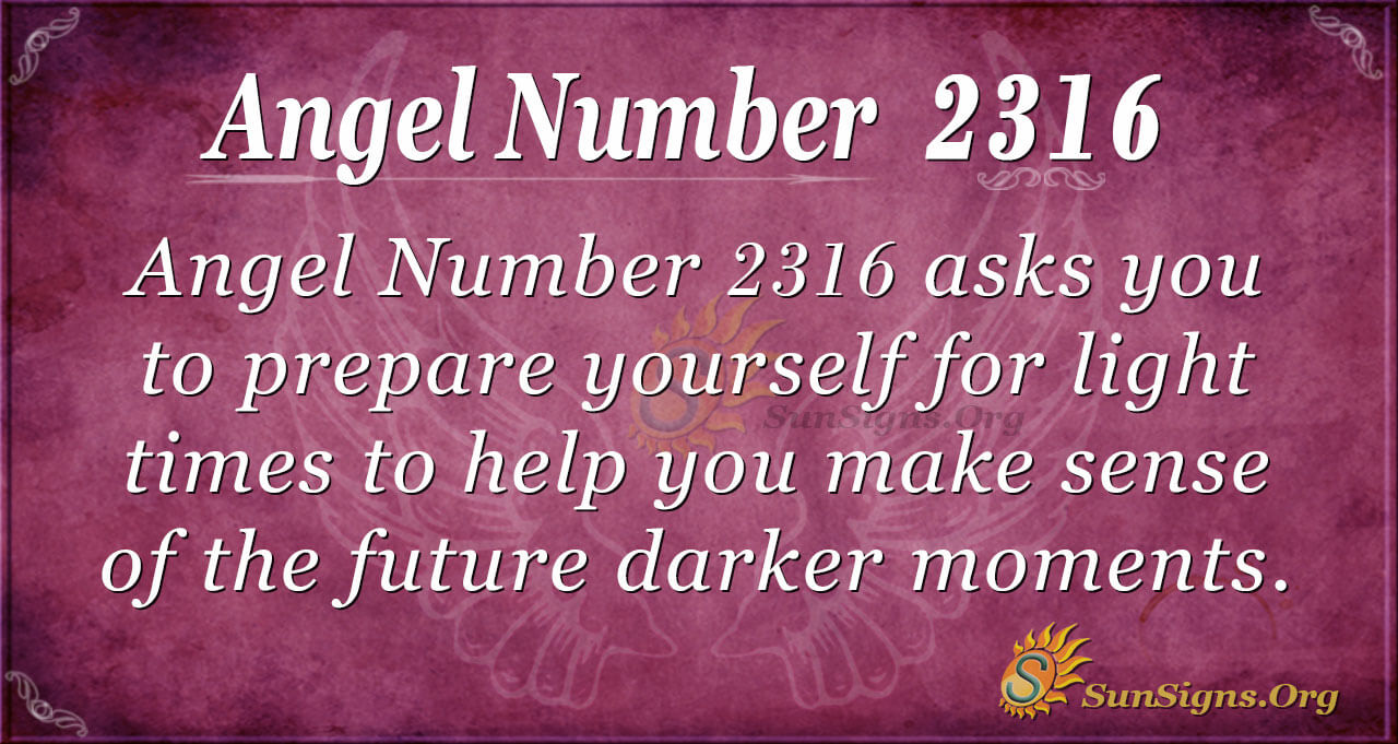 Seeing 2316 Number? Find Out What it Means For You!
