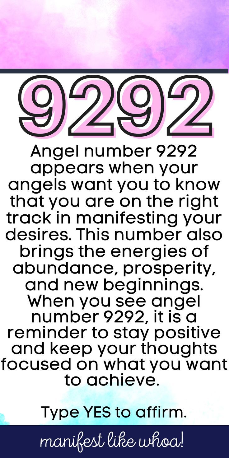 What Does 9292 Angel Number Mean? Your Guide to Understanding Its Message.