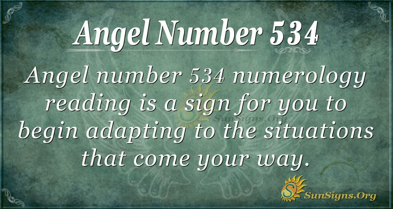 Is 534 Angel Number Lucky? Find out the true meaning!