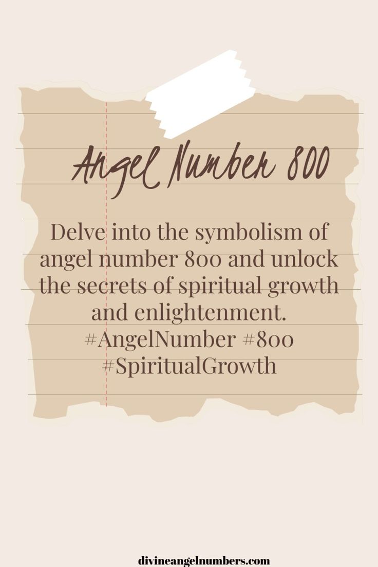 800 Angel Number Meaning (Simple Guide to Love, Twin Flames & More)