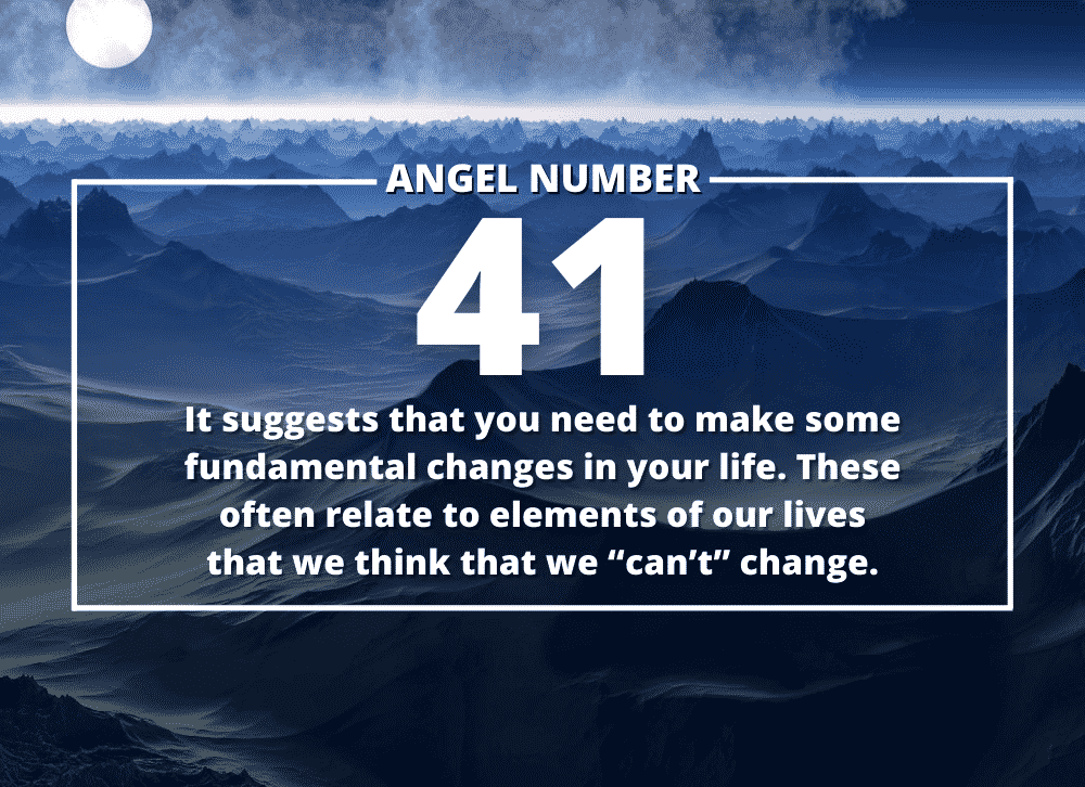 The Meaning of 41 Angel Number easy to understand for you.