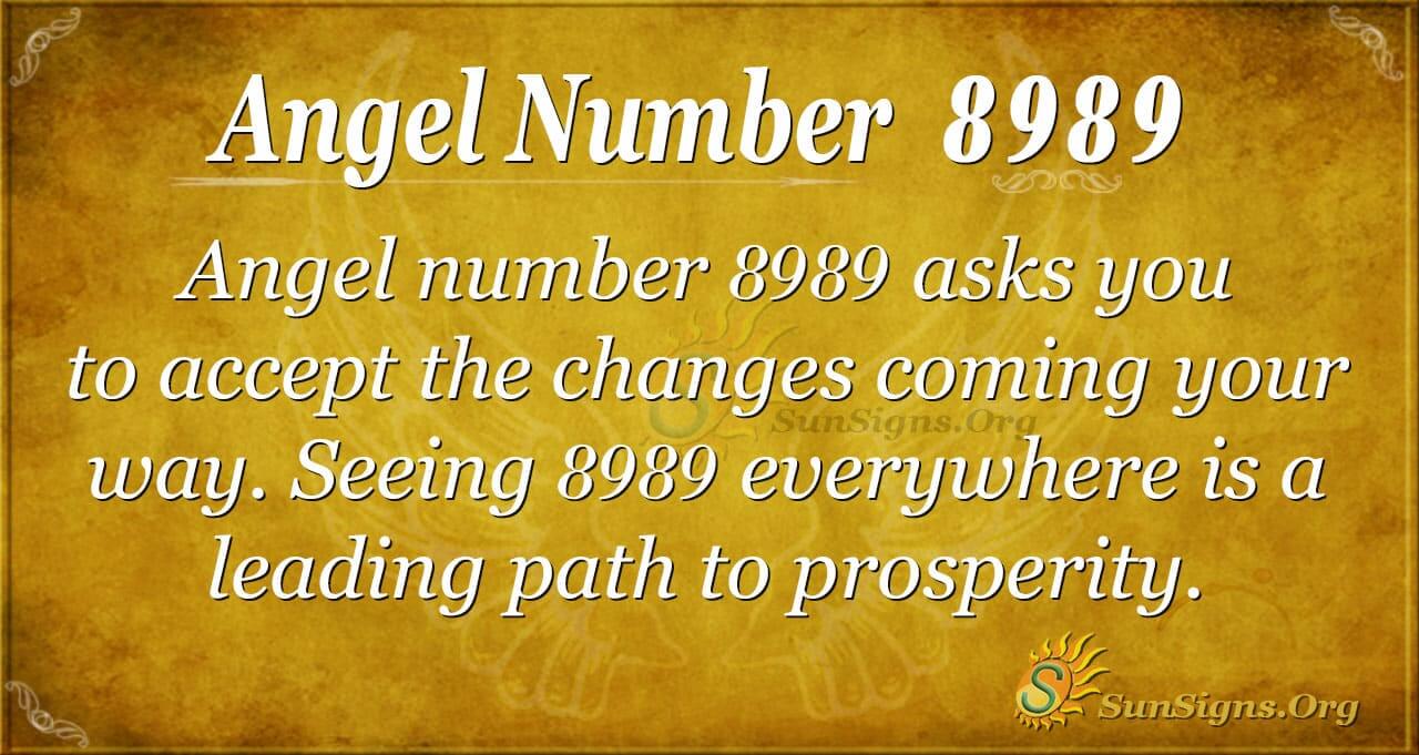 Keep Seeing 8989 Angel Number? (Find Out What Your Angels Are Saying!)