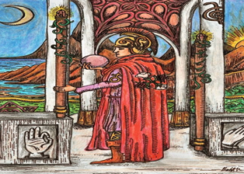 Understanding Two of Wands as Feelings: Planning for the Future?