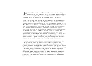 Hexagram 62 The I Ching: How to use it everday life.