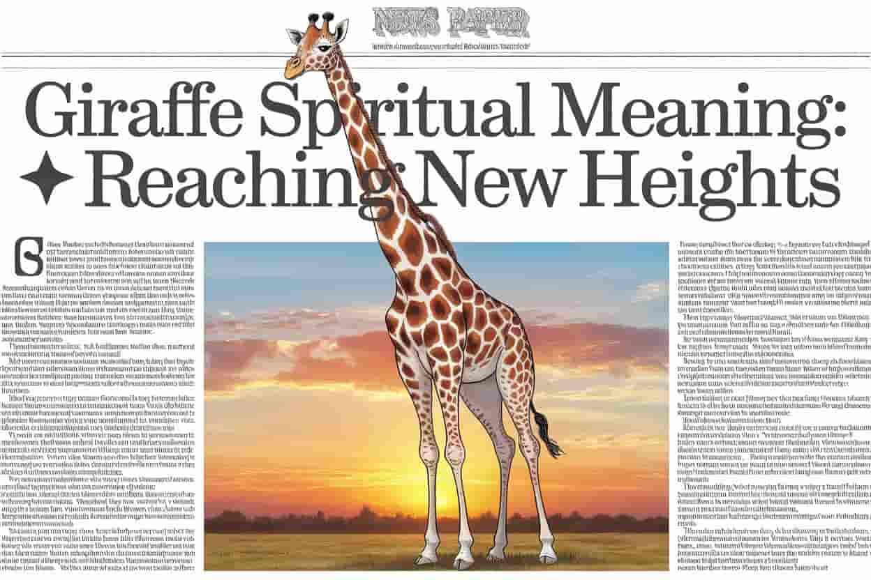 Why a Symbol Giraffe? Learn the Deep Meaning Behind This Gentle Giant!