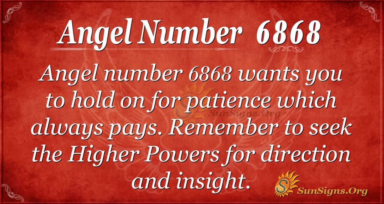 6868 Angel Number: Find Daily Secret Meaning and Symbolism