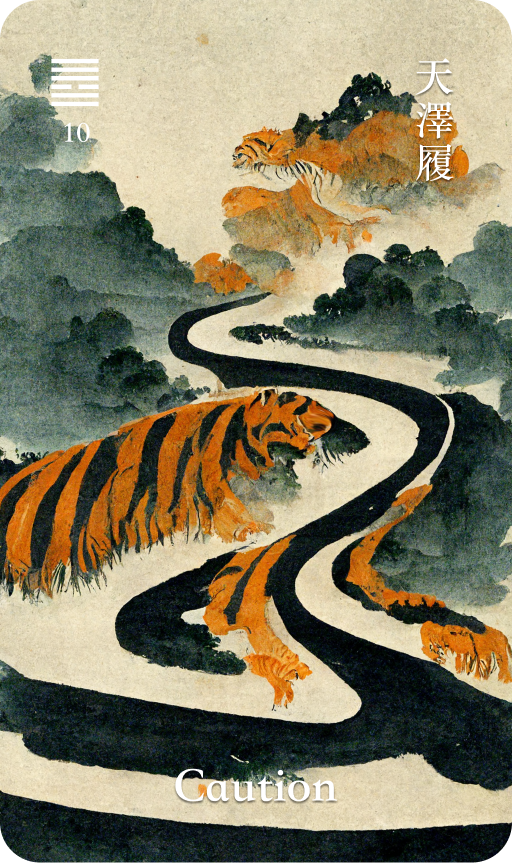 Feeling unsure about i ching 10? Here is practical advice on navigating challenges carefully.