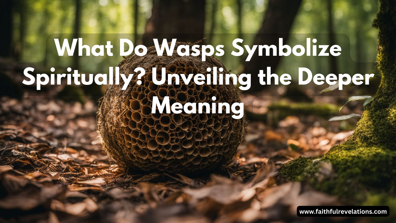 Wasp Encounters: Unlocking the Simple Spiritual Meaning for You.
