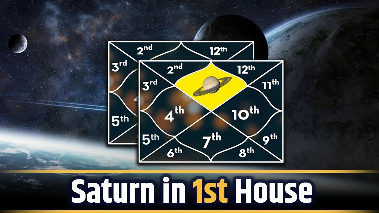 Understanding Saturn in House 1: Why you might seem serious and how it shapes you.