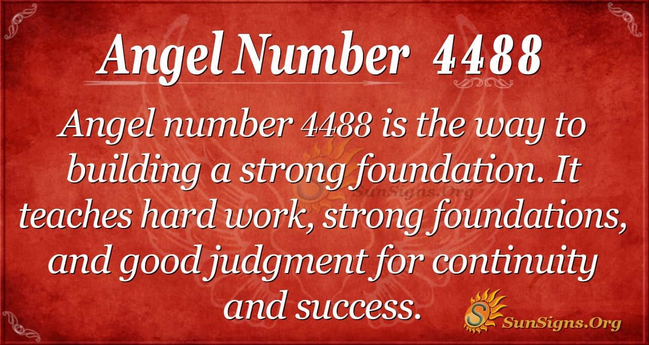 4488 Angel Number: A Simple Guide to Love, Life, and Twin Flame Connections.