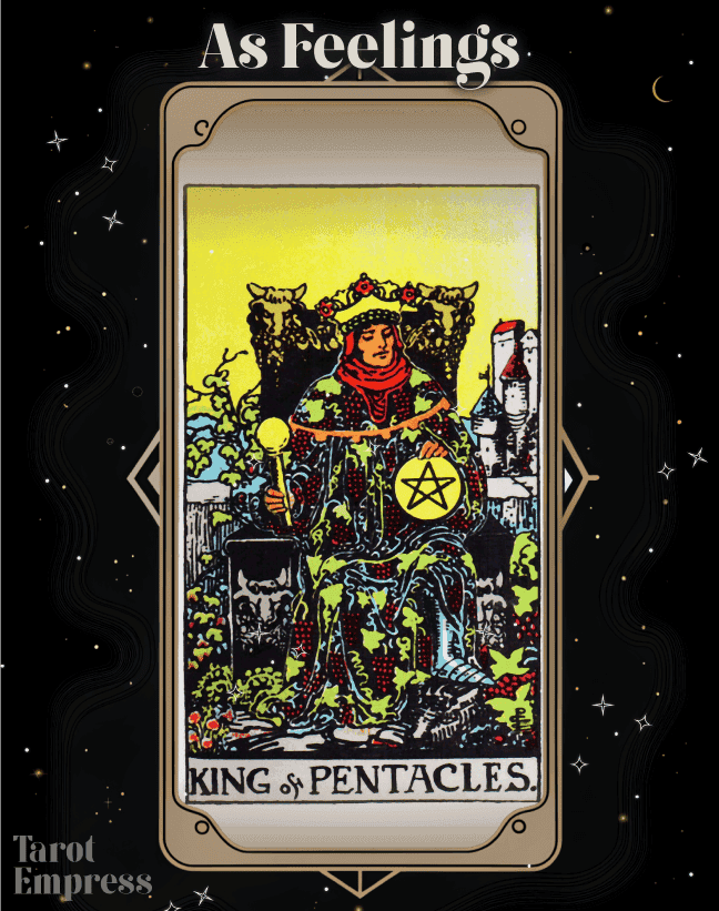 Decode King of Pentacles Feelings: Simple Explanations.