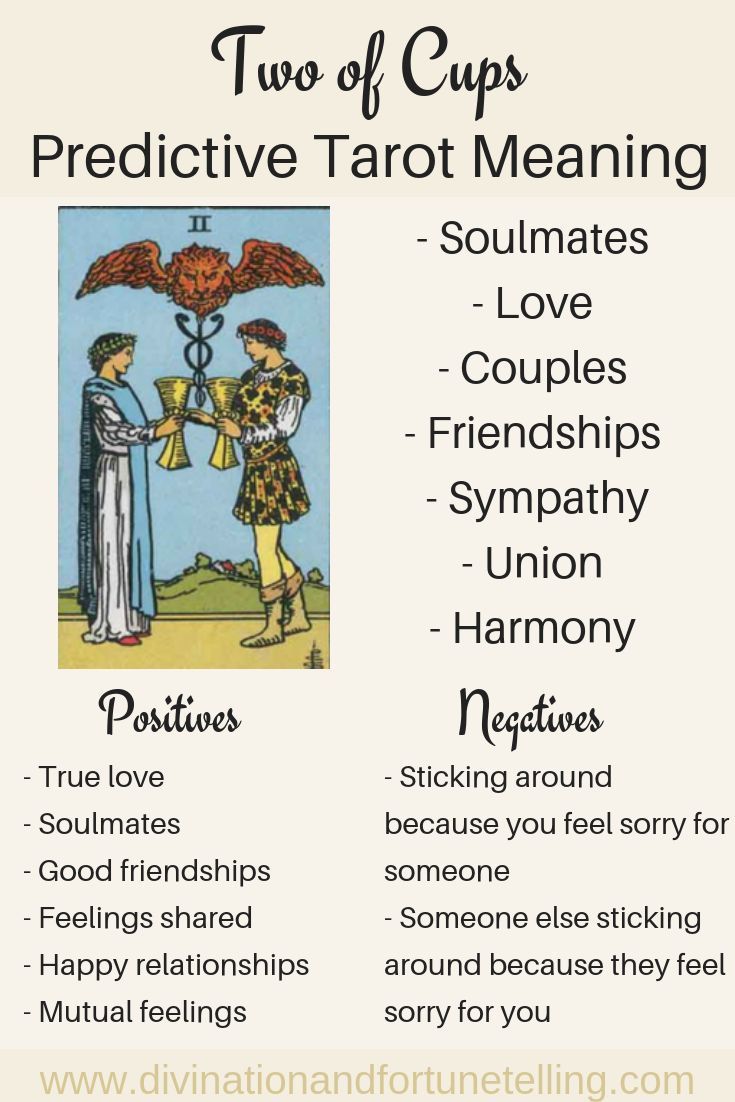 Psychic Revelation Tarot Two of Cups: What Does it Mean for Love?