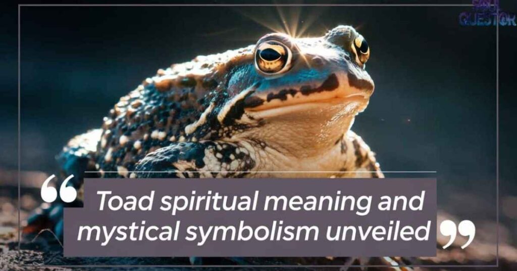 Toad Spiritual Meaning: Uncover the Symbolism & Secret Messages!