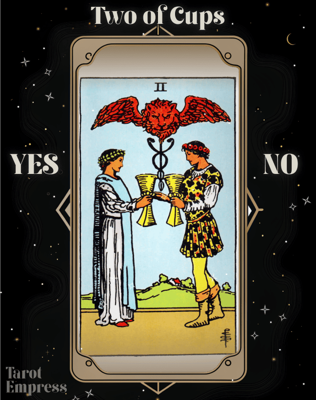 Is the Two of Cups a Yes or No? Get a Fast Tarot Answer!
