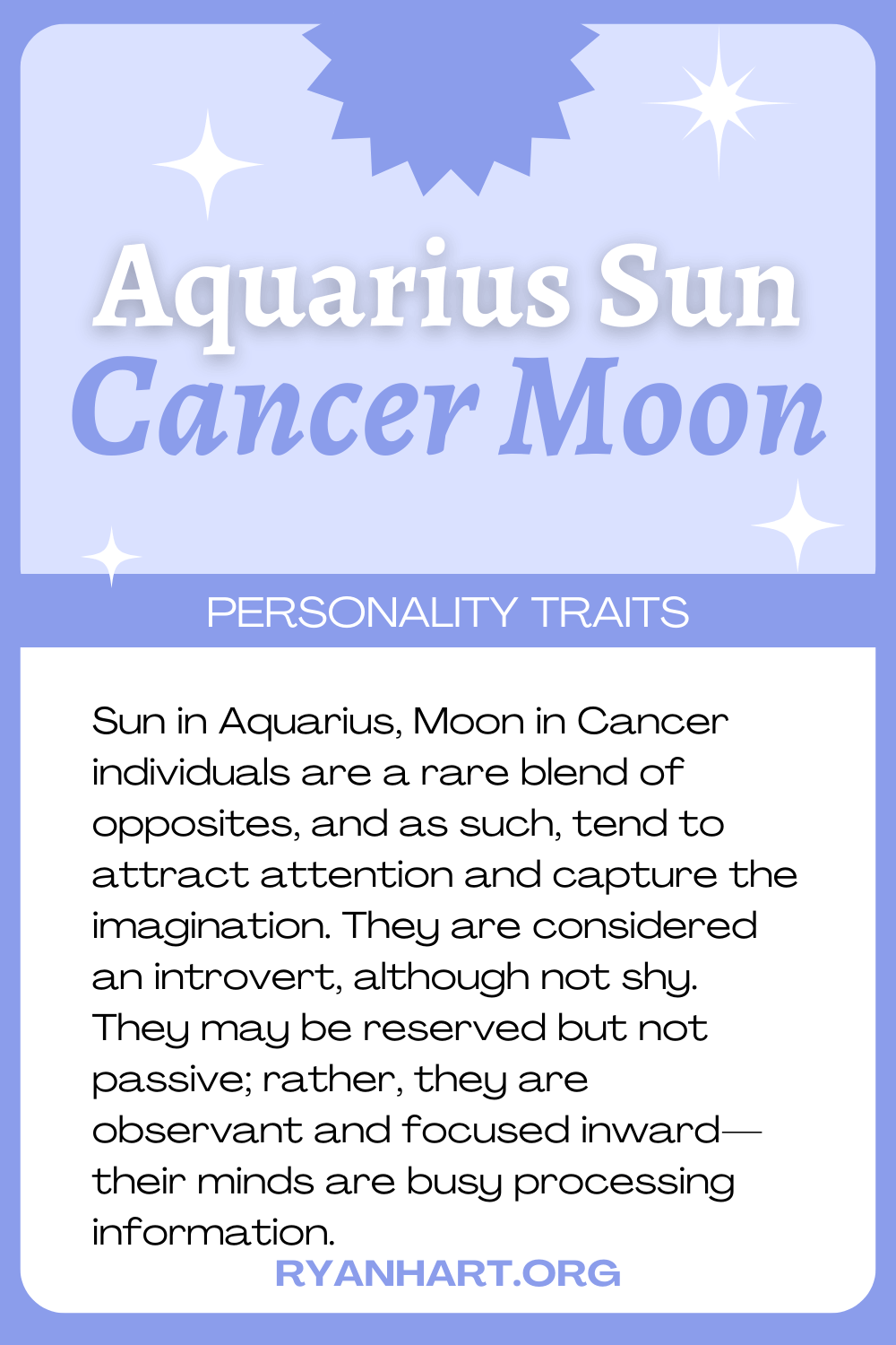 Aquarius Sun Cancer Moon: Personality Traits & Love Compatibility!