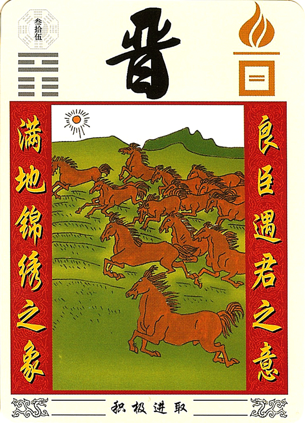 How do you interpret i ching 35? Get clear answers and straightforward guidance for your situation.