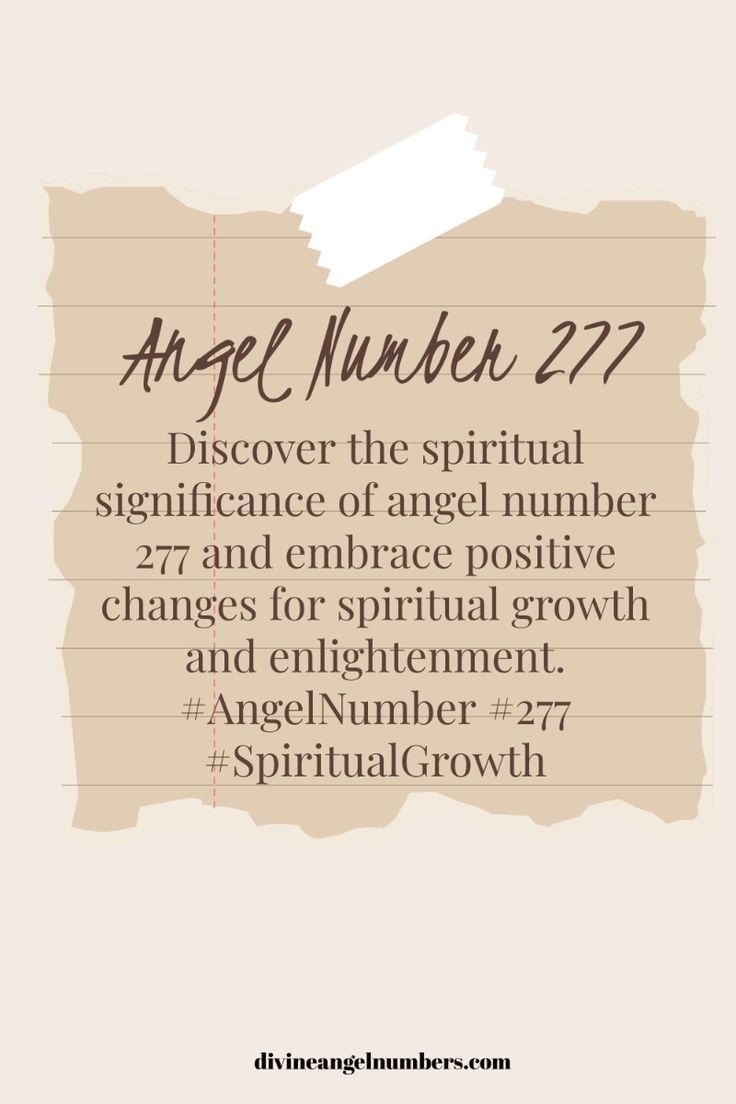 What is 277 Angel Number? Discover the Secret Meaning Behind It!