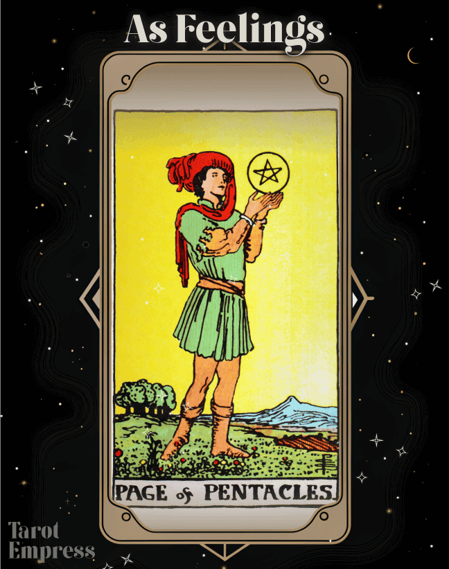 Decoding the Page of Pentacles as Feelings: Tarot Tips