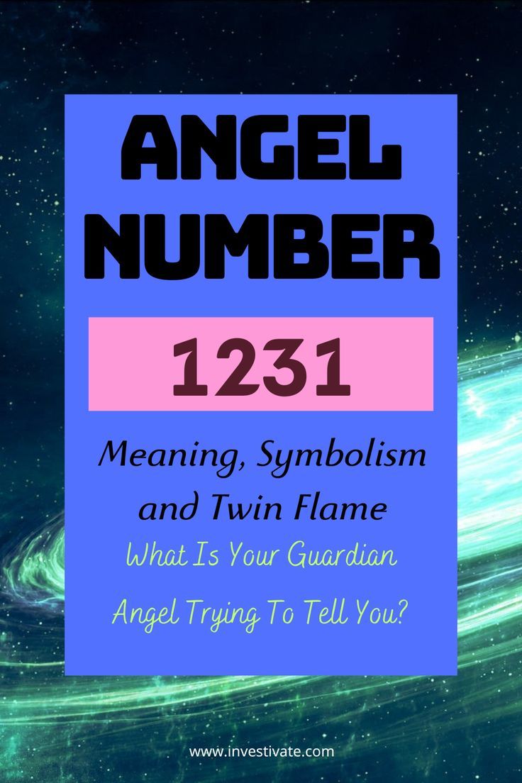 Seeing Angel Number 1231? What It Really Means For You!