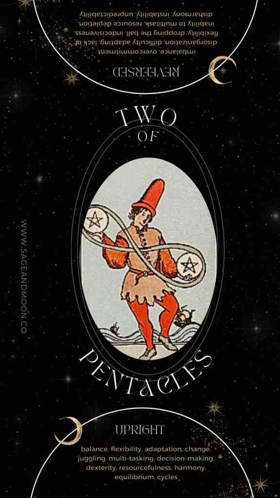 Is the Two of Pentacles as feelings a sign of uncertainty? (Exploring the cards emotional instability).
