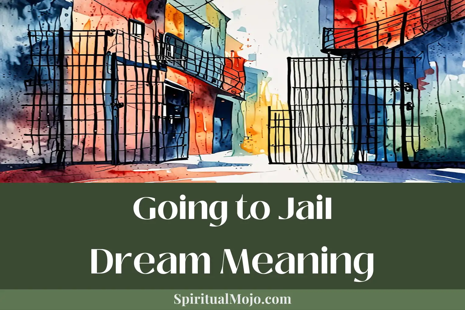 Unlocking dreams about jail: Dream interpretation going to jail.
