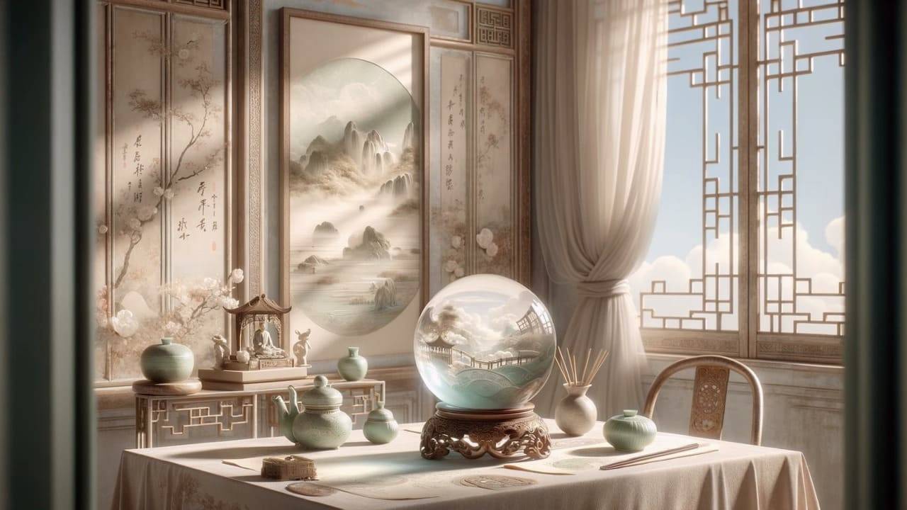 Where to Place a Feng Shui Crystal Ball? Best Spots in Your Home or Office!