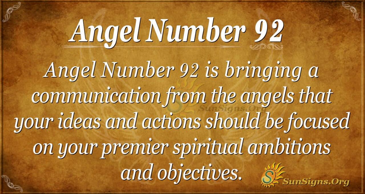 92 92 Angel Number Secrets Revealed (A Basic Guide)