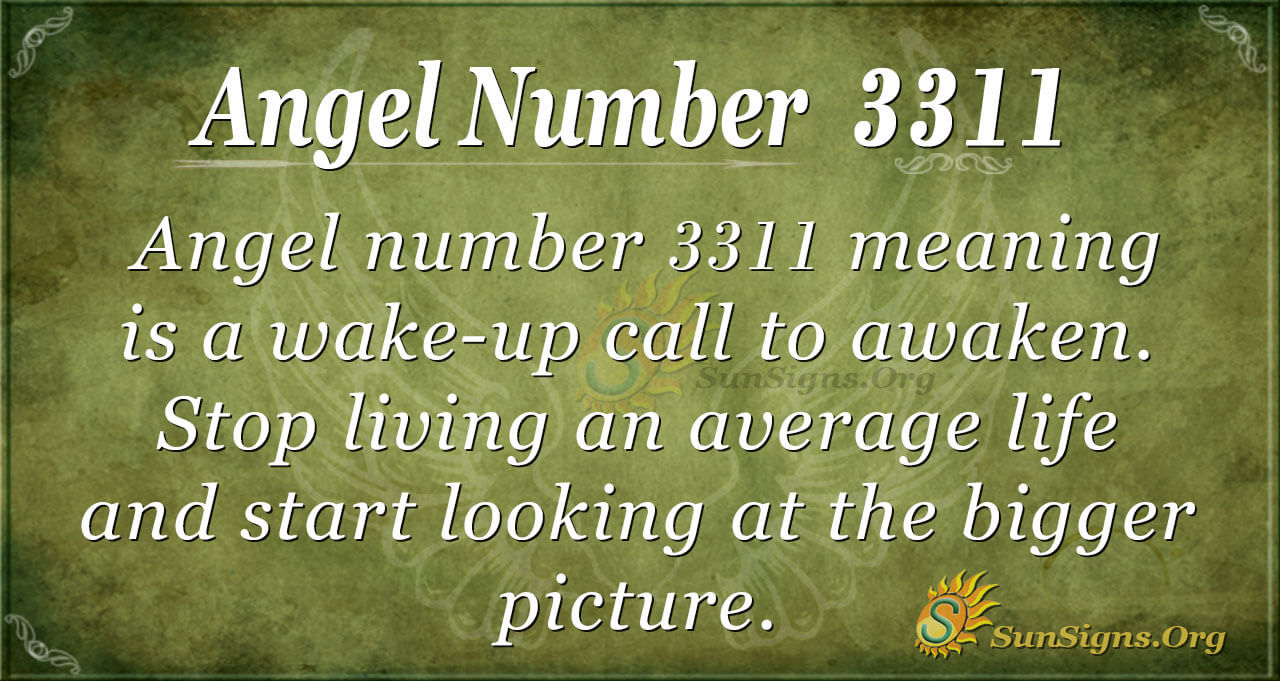 Is 3311 angel number lucky? Find out what it means for love!