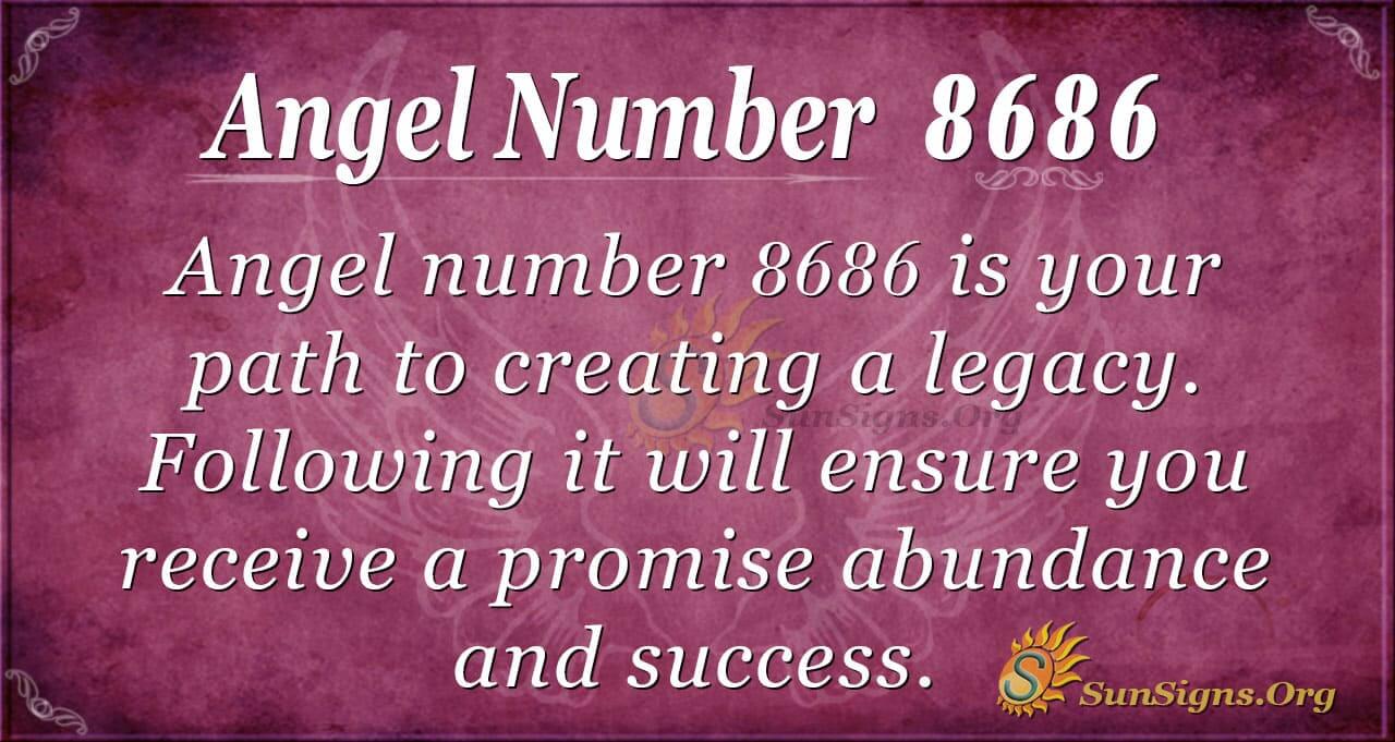 8686 Angel Number: A Simple Explanation of Its Meaning & Significance.