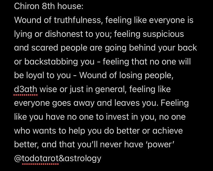 Healing tips for Chiron in the Eighth House natives: Turn your deepest fears into your greatest source of strength and wisdom.