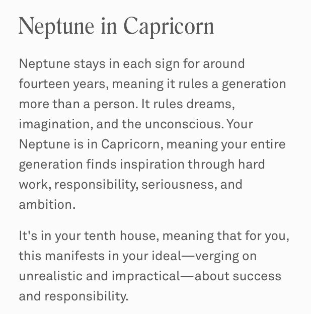 Capricorn in Neptune Generation:Traits and Characteristics.