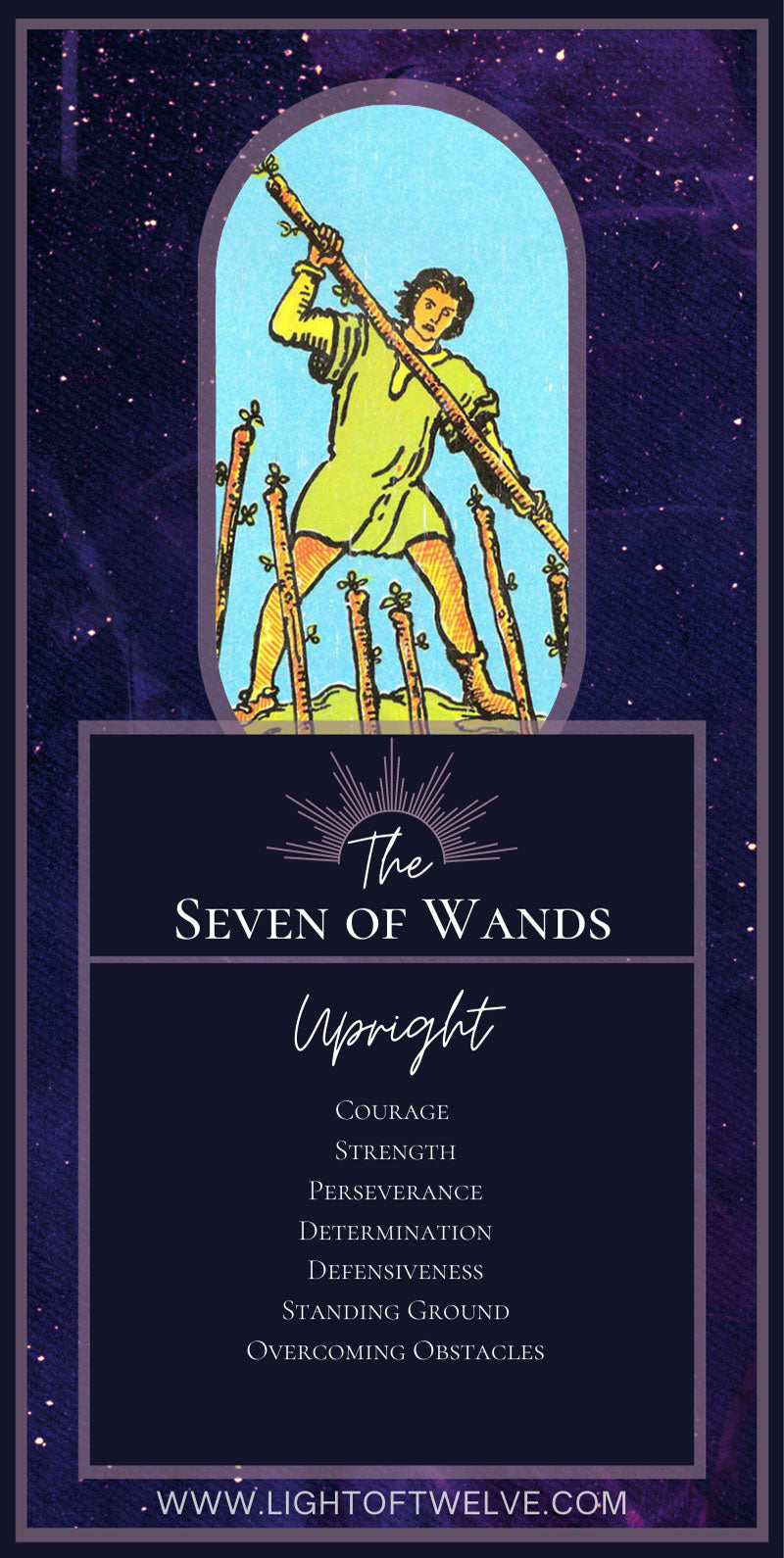 7 of Wands as Feelings in Love: Standing Their Ground, or Fighting for You?